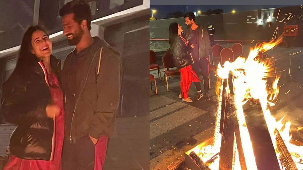 A Very Happy Lohri From Newlyweds Katrina Kaif And Vicky Kaushal