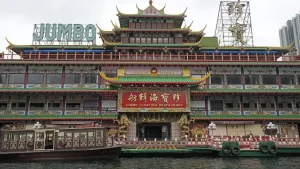 Hong Kong's iconic Jumbo Floating Restaurant capsizes after encountering 'adverse conditions'