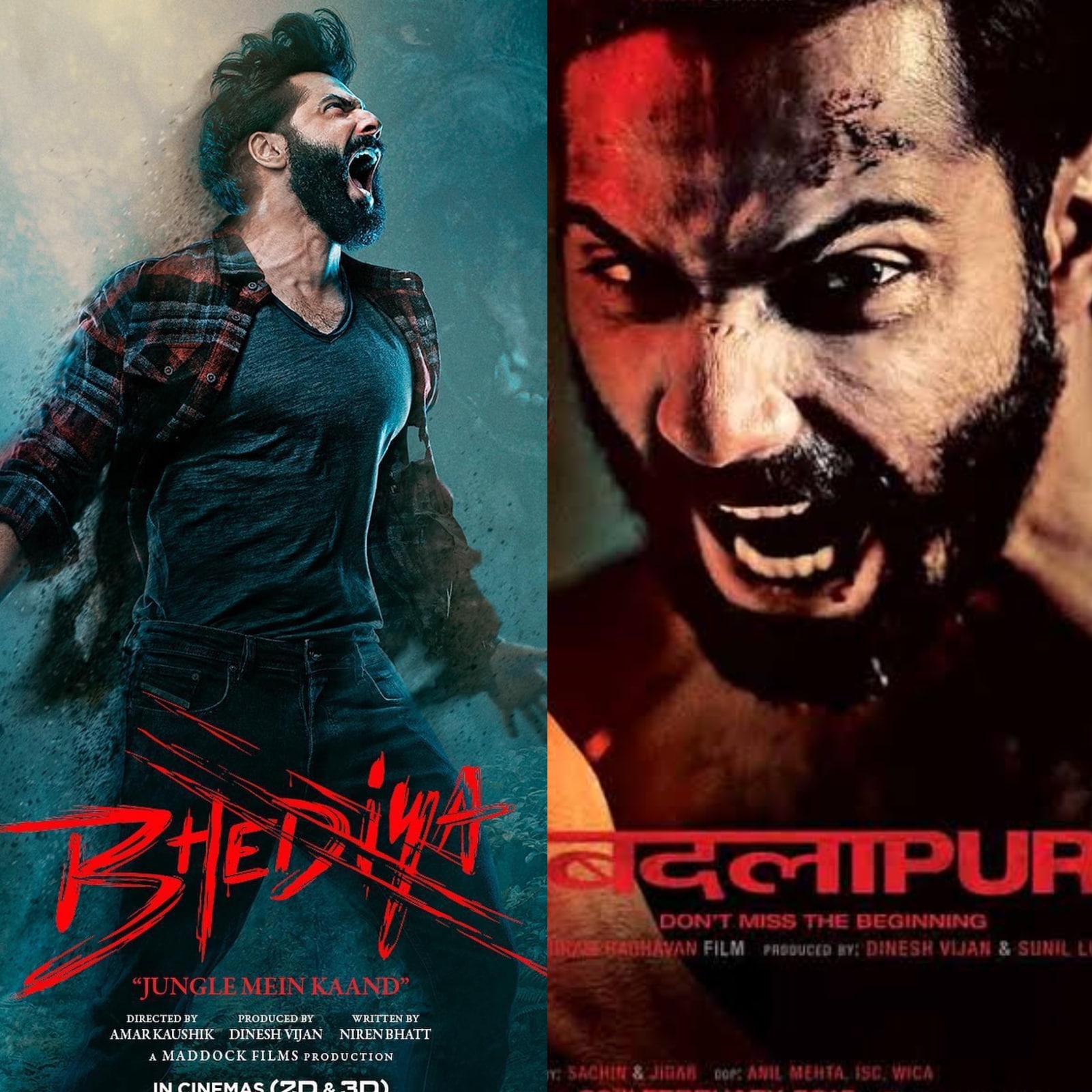 Bhediya: Varun Dhawan Howls Loud In New Poster But Reminds Netizens of Badlapur