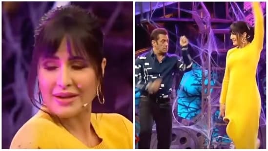 Bigg Boss 16: Salman Khan And Katrina Kaif Dance To Tip Tip Barsa Paani