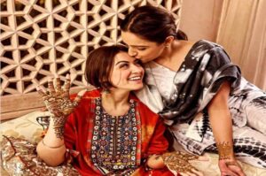 Bride-to-be Hansika Motwani looks ethereal in a sharara at her Mehendi ceremony: See PIC