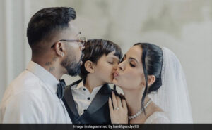 Hardik Pandya And Natasa Stankovic's Son Agastya Stole